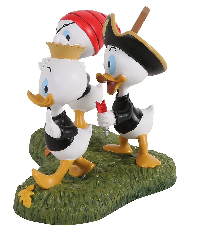 Department 56 Disney Village Huey Dewey Louie Take A Chance Halloween Figurine