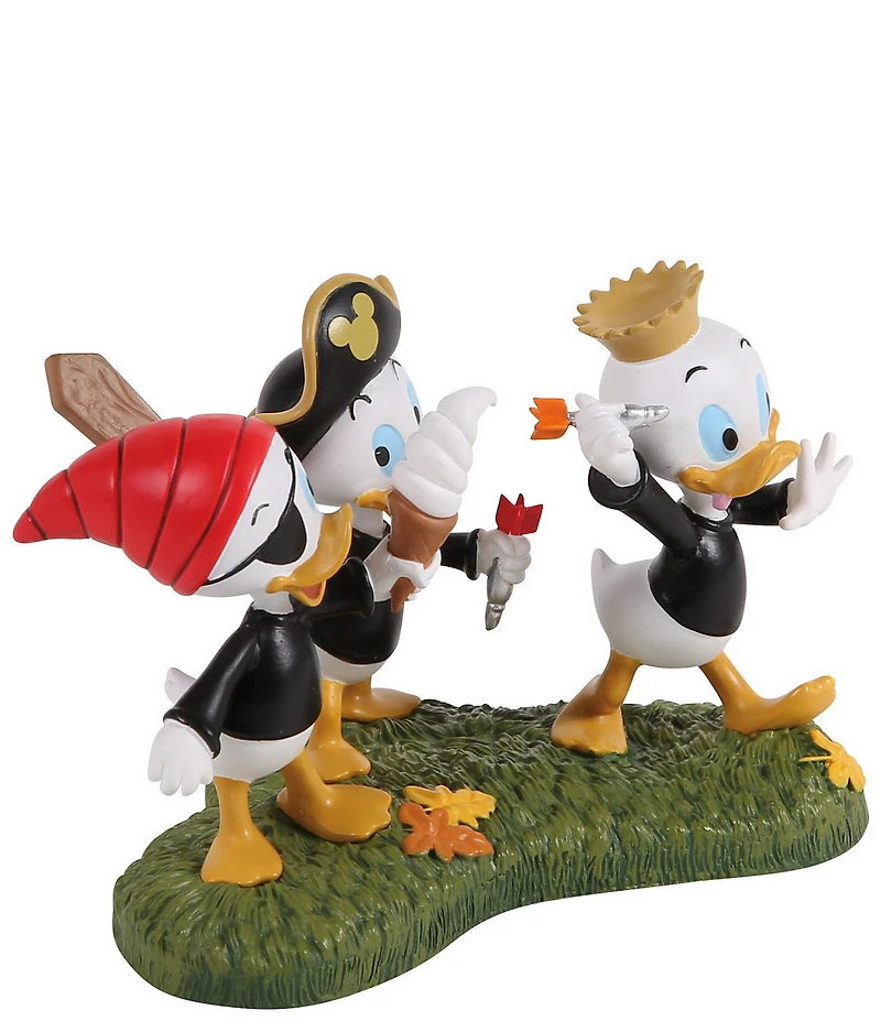 Department 56 Disney Village Huey Dewey Louie Take A Chance Halloween Figurine