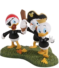 Department 56 Disney Village Huey Dewey Louie Take A Chance Halloween Figurine