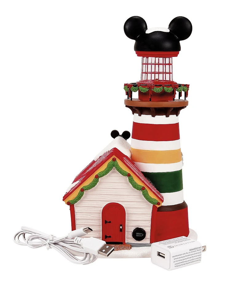 Department 56 Disney Village Keeping A Watch For Santa Collectible Figurine