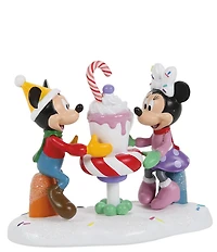 Department 56 Disney Village Mickey & Minnie A Cocoa With A Cutie Figurine