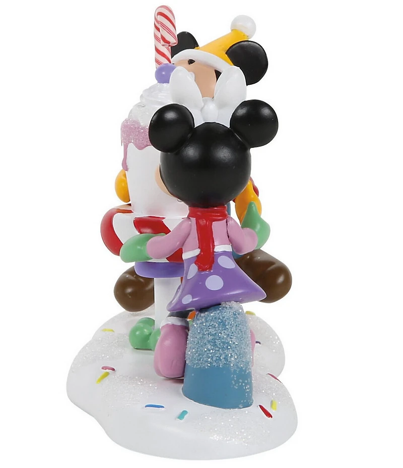 Department 56 Disney Village Mickey & Minnie A Cocoa With A Cutie Figurine