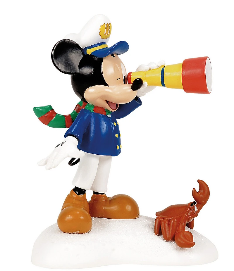 Department 56 Disney Village Mickey Santa Ahoy Figurine