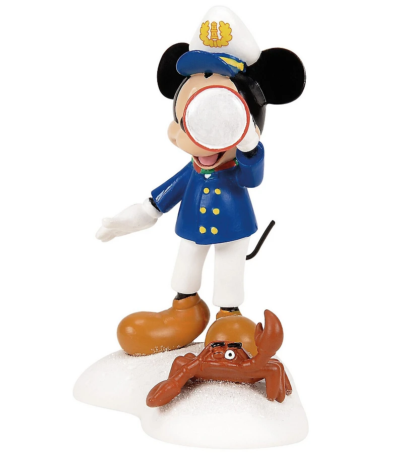 Department 56 Disney Village Mickey Santa Ahoy Figurine
