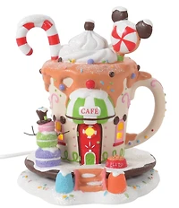 Department 56 Disney Village Mickey's Peppermint Cafe Collectible Figurine