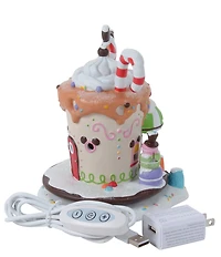 Department 56 Disney Village Mickey's Peppermint Cafe Collectible Figurine