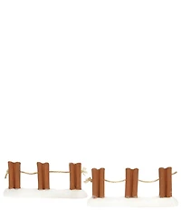 Department 56 Disney Village Wharf Fencing, Set of 2