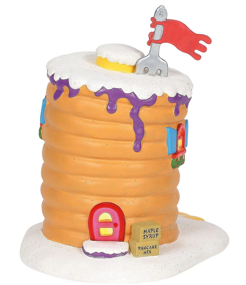Department 56 Dr. Seuss The Grinch Collection Who-ville Pancake House Figurine