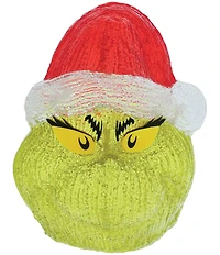 Department 56 Santa Grinch Lit Acrylic Head Figurine, 8#double;