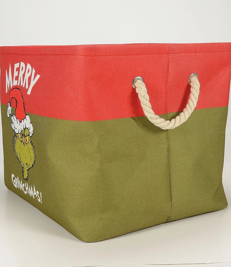 Department 56 Grinch #double;Merry Grinchmas! Gift Storage