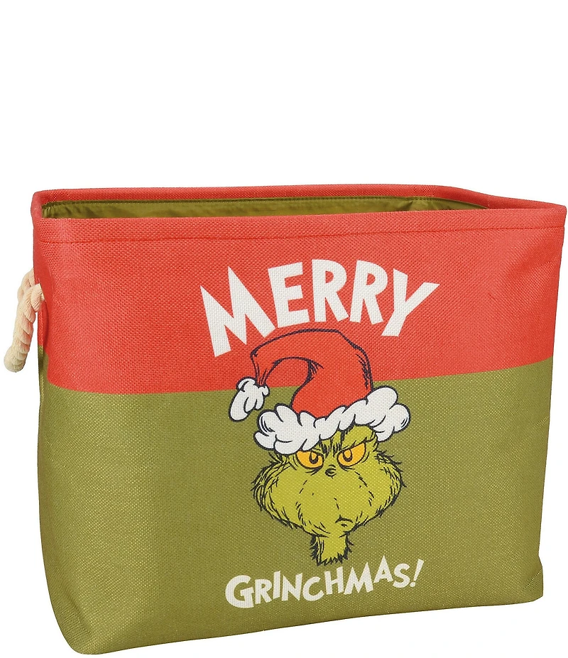 Department 56 Grinch #double;Merry Grinchmas! Gift Storage