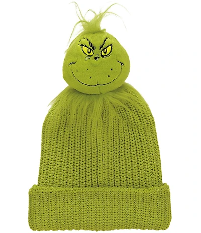Department 56 Grinch Christmas Pom Pom Stocking Hat