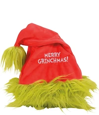Department 56 Grinch Christmas Santa Hat and Gloves, Set of 2