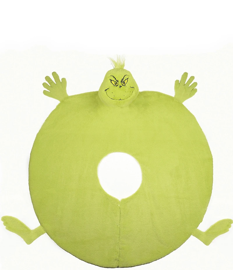 Department 56 Grinch Stuffed Christmas Tree Skirt