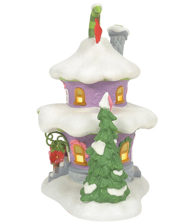 Department 56 Grinch Village Auntie Who's House Lit Figurine