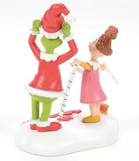 Department 56 Grinch Village Being Fitted For A Santy Suit Figurine