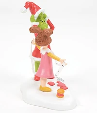 Department 56 Grinch Village Being Fitted For A Santy Suit Figurine