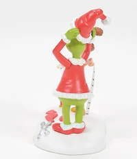 Department 56 Grinch Village Being Fitted For A Santy Suit Figurine