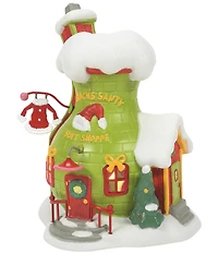 Department 56 Grinch Village Grinch's Santy Suit Shoppe Lit Figurine