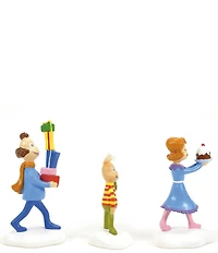 Department 56 Grinch Village Who Friends and Neighbors 3-Piece Figurine Set