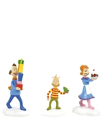 Department 56 Grinch Village Who Friends and Neighbors 3-Piece Figurine Set