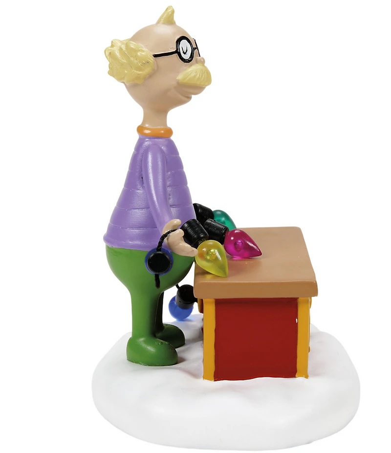 Department 56 Grinch Village Who Lightbulb Tester Figurine