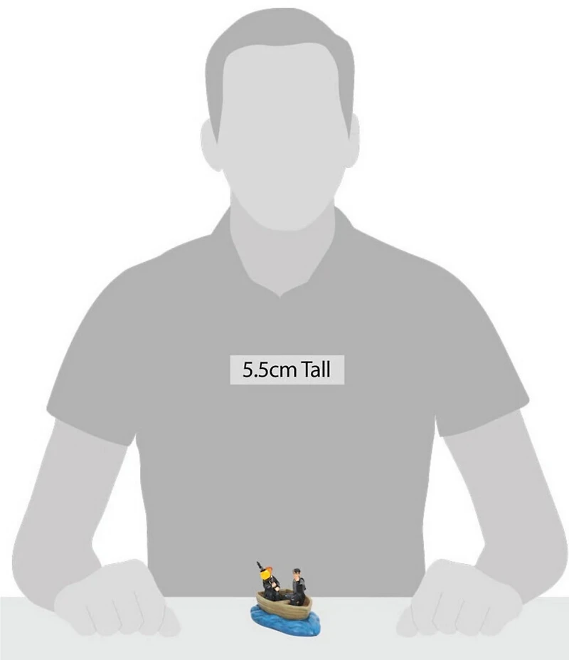 Department 56 Harry Potter Village Battery-Operated First-Years Harry and Ron Figurine