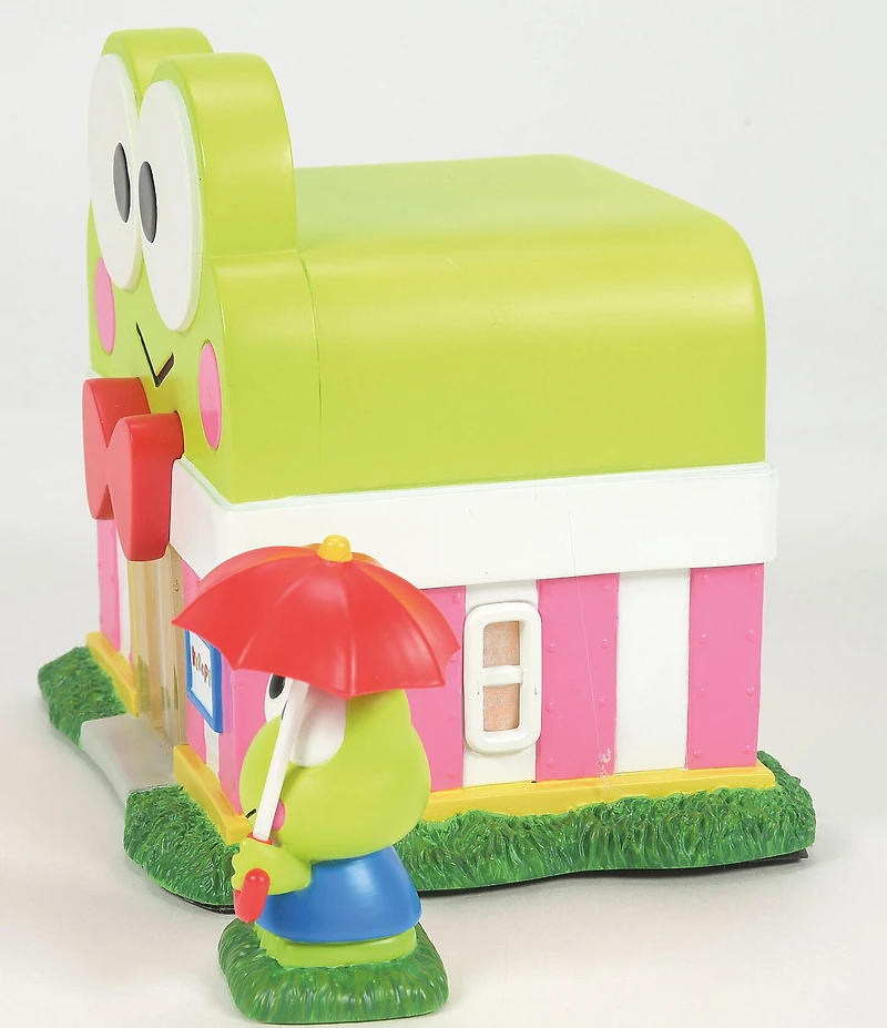 Department 56 Hello Kitty Village Keroppi's Market Building, Set of 2