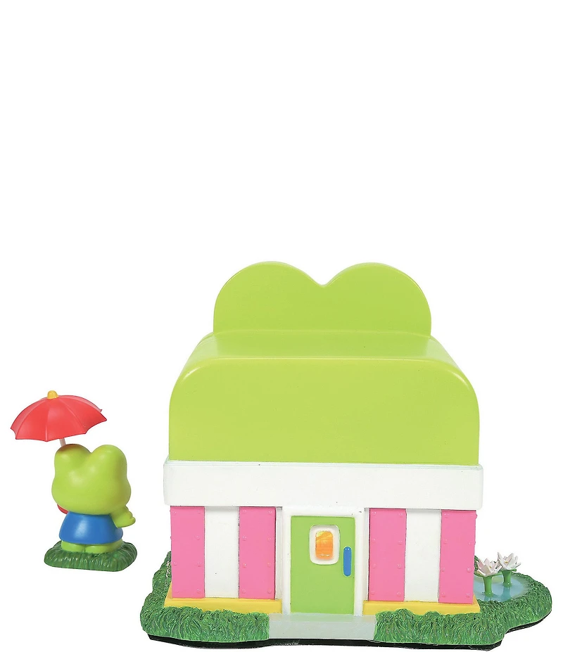 Department 56 Hello Kitty Village Keroppi's Market Building, Set of 2