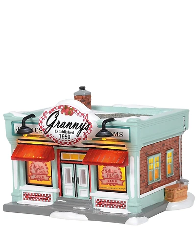 Department 56 National Lampoon's Christmas Vacation Collection Jelly Of The Month Club Building