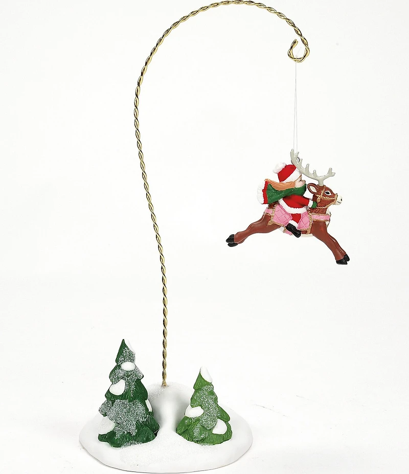 Department 56 North Pole Series Elfette Test Flight Aerial