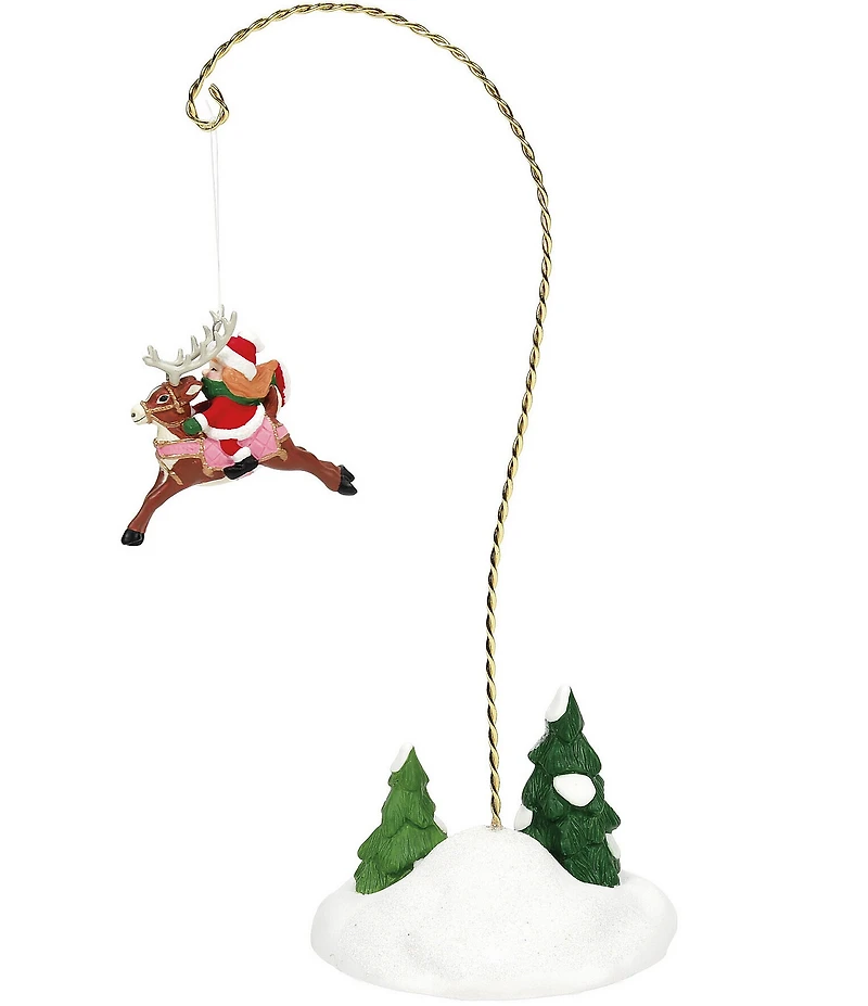Department 56 North Pole Series Elfette Test Flight Aerial