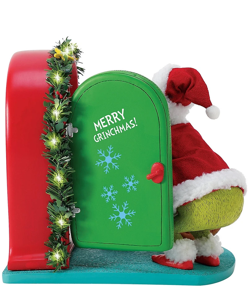 Department 56 Possible Dreams Battery Operated Lighted LED Grinch Christmas Dinner Figurine