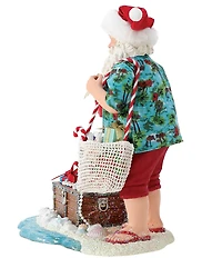 Department 56 Possible Dreams Battery Operated Santa Treasure Chest LED Figurine