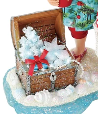 Department 56 Possible Dreams Battery Operated Santa Treasure Chest LED Figurine
