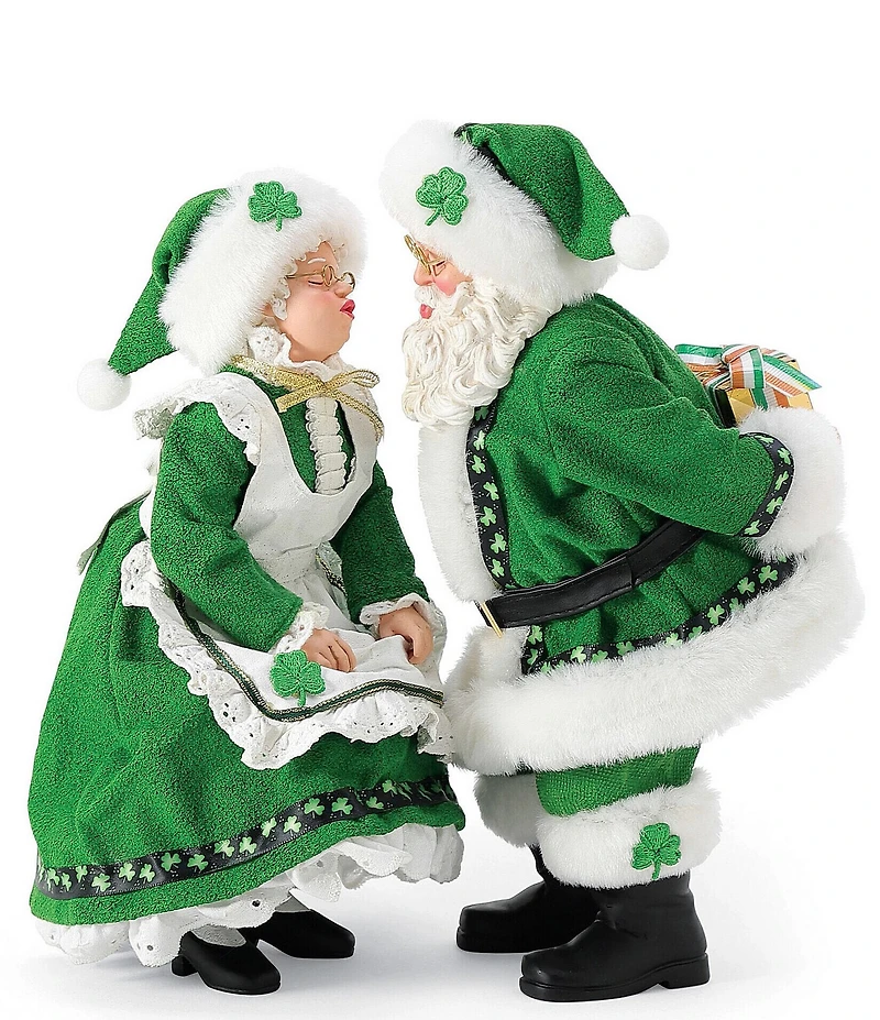 Department 56 Possible Dreams Christmas Traditions Collection Celtic North Pole Sweethearts 2-Piece Figurine Set