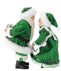 Department 56 Possible Dreams Christmas Traditions Collection Celtic North Pole Sweethearts 2-Piece Figurine Set