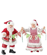 Department 56 Possible Dreams Christmas Traditions Collection Santa and Mrs. Claus Better Together 2-Piece Figurine Set
