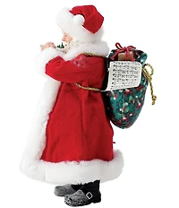 Department 56 Possible Dreams Christmas Traditions Collection Santa Eleven Pipers 2-Piece Figurine Set