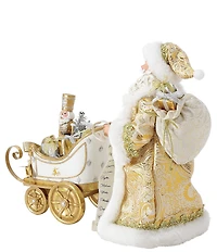 Department 56 Possible Dreams Christmas Traditions Santa with Sleigh Grand Entrance 2-Piece Figurine Set