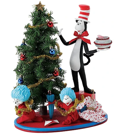 Department 56 Possible Dreams Dr. Seuss The Cat in the Hat Thing 1 and Thing 2 Figurine
