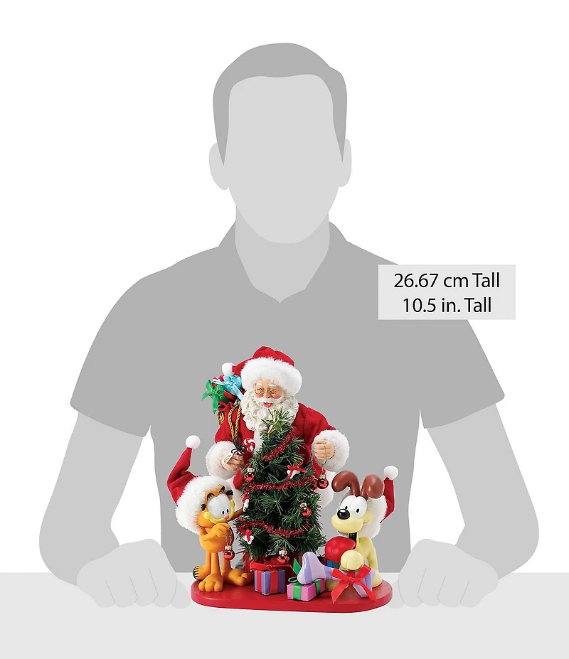 Department 56 Possible Dreams Garfield 'Tis the Season Figurine