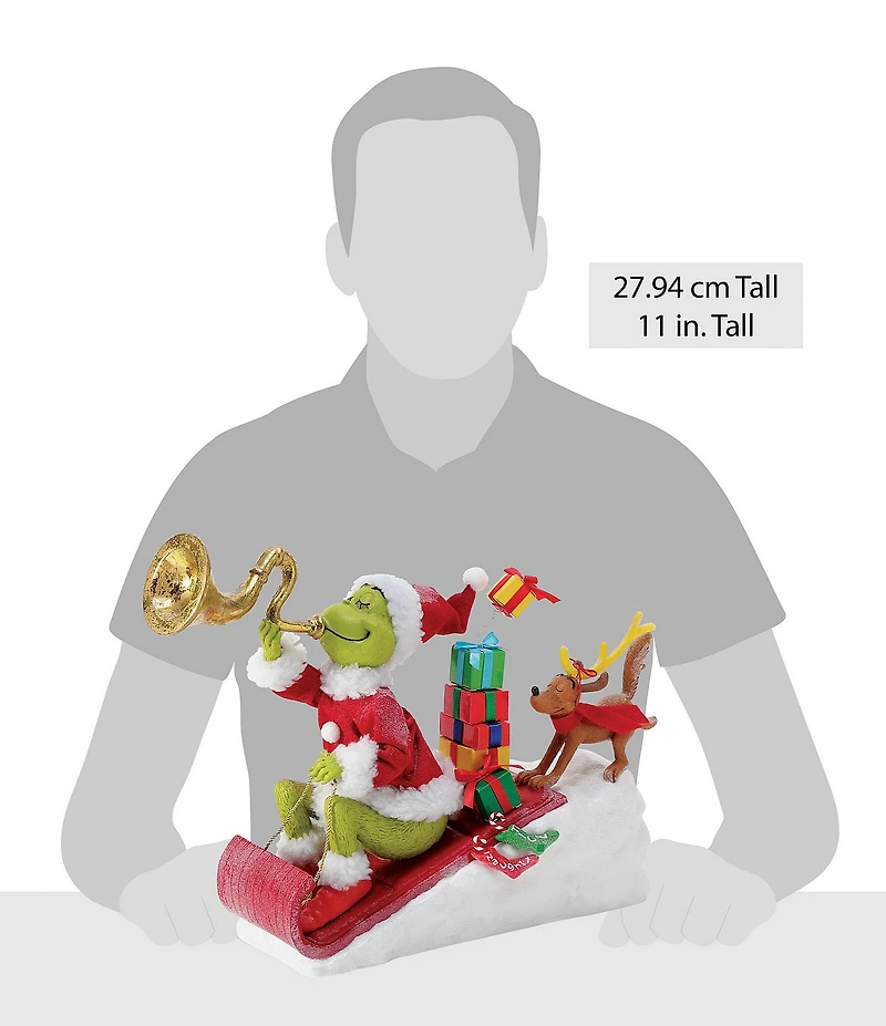 Department 56 Possible Dreams Grinch Here Comes the Grinch Figurine