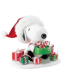 Department 56 Possible Dreams Peanuts Snoopy's Bowl of Treats Figurine