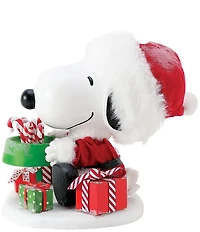 Department 56 Possible Dreams Peanuts Snoopy's Bowl of Treats Figurine