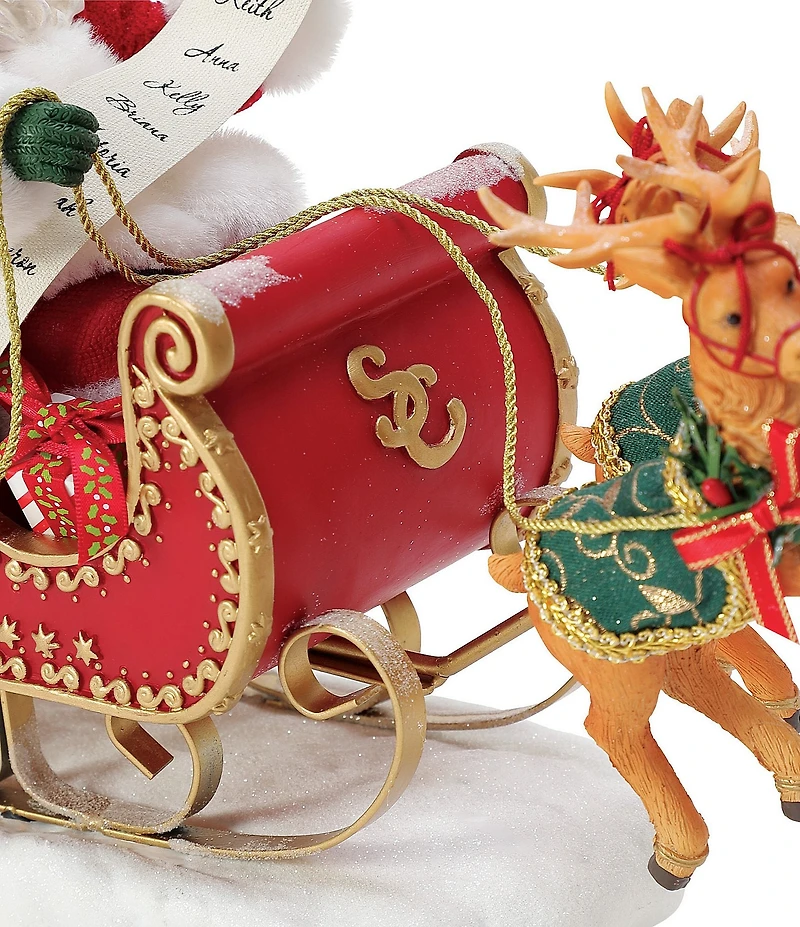 Possible Dreams Department 56 Christmas Traditions Santa's Snowy Sleigh Ride Figurine