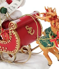 Possible Dreams Department 56 Christmas Traditions Santa's Snowy Sleigh Ride Figurine
