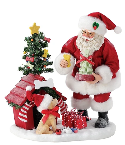 Department 56 Possible Dreams Santa & His Pets Collection Puppy's Christmas Figurine