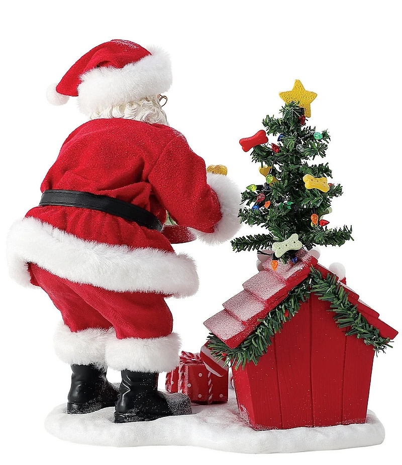 Department 56 Possible Dreams Santa & His Pets Collection Puppy's Christmas Figurine