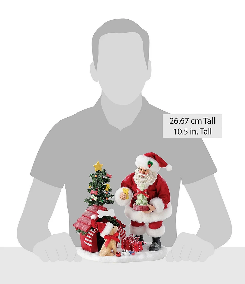 Department 56 Possible Dreams Santa & His Pets Collection Puppy's Christmas Figurine